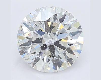 Natural Diamond 1.00 carat. D I1 VG G Round B Gem